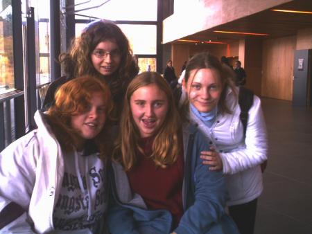 Ana�s, Justine, Audrey et Jacqueline