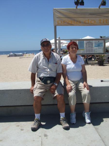 Mes grands parents au bord de mer ...