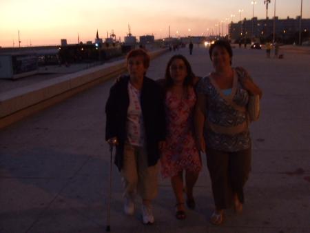 Apr�s une journ�e � la plage...