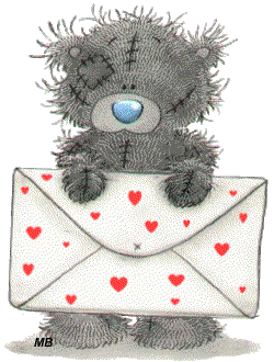 l'ours et la lettre d'amour !