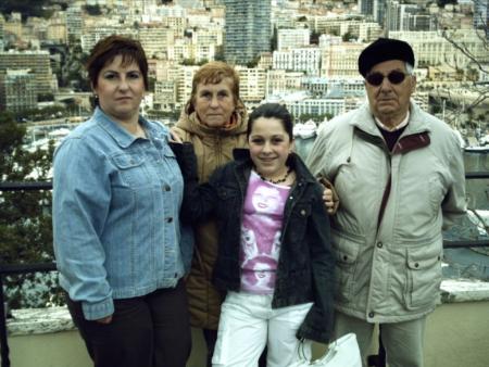 maman, mamie, moi et papy